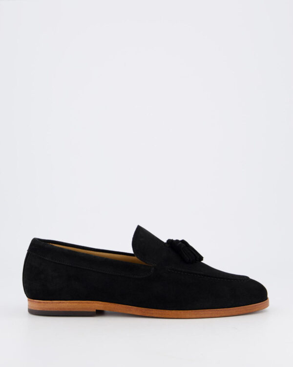 Men’s Harrison Loafer Pom Pom Black