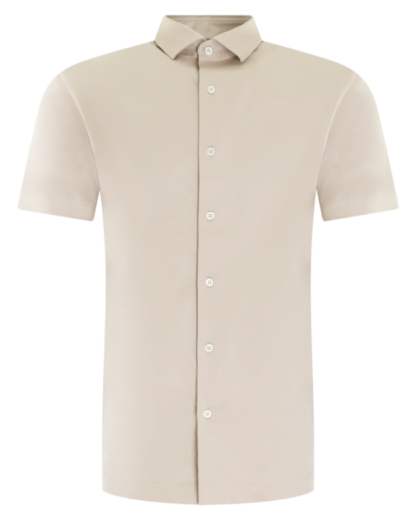 Men’s Interlock Supima Shirt Beige