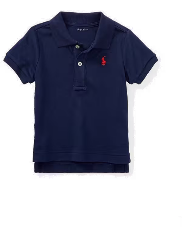 Kids Cotton Interlock Polo Shirt (6-24 Months)