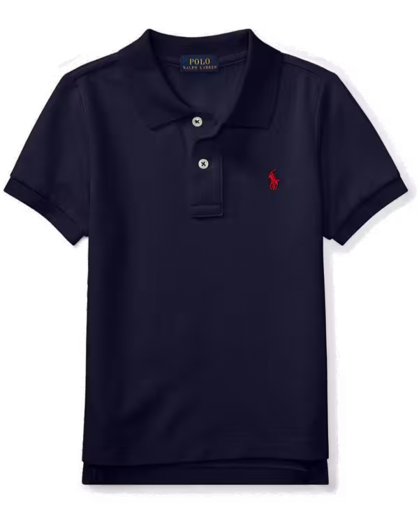 Kids Cotton Mesh Polo Shirt (2 - 7 Years)