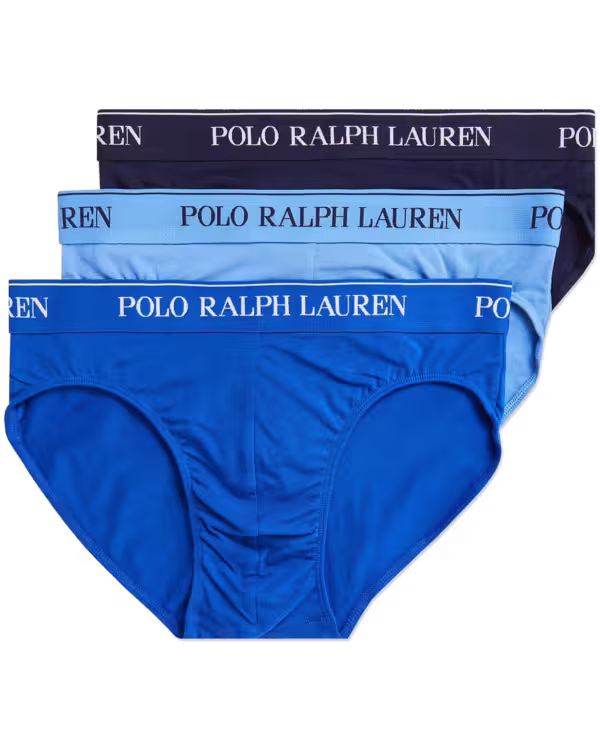 3 Pack Low Rise Hip Brief