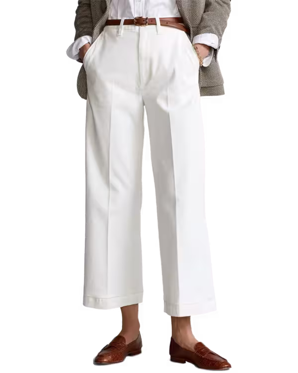 Wide-Leg Chino Pant