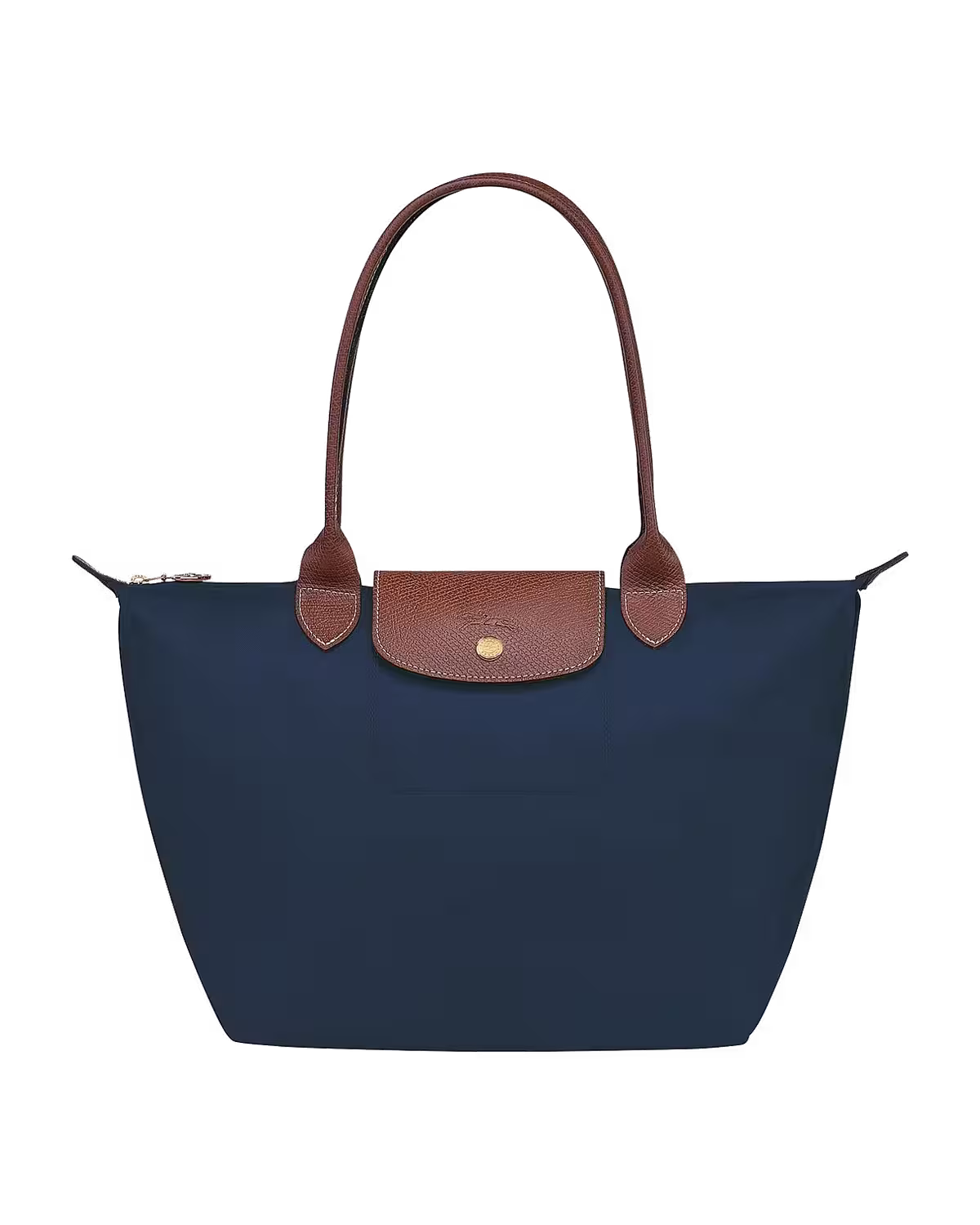 Longchamp Le Pliage Original Medium Shoulder Bag in Navy