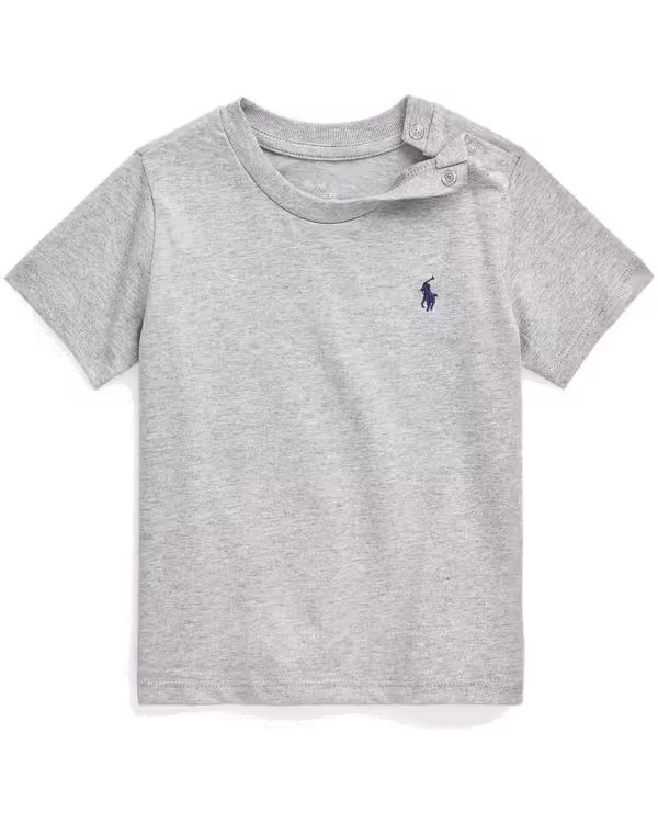 Kids Cotton Jersey Crewneck Tee (3-24 Months)