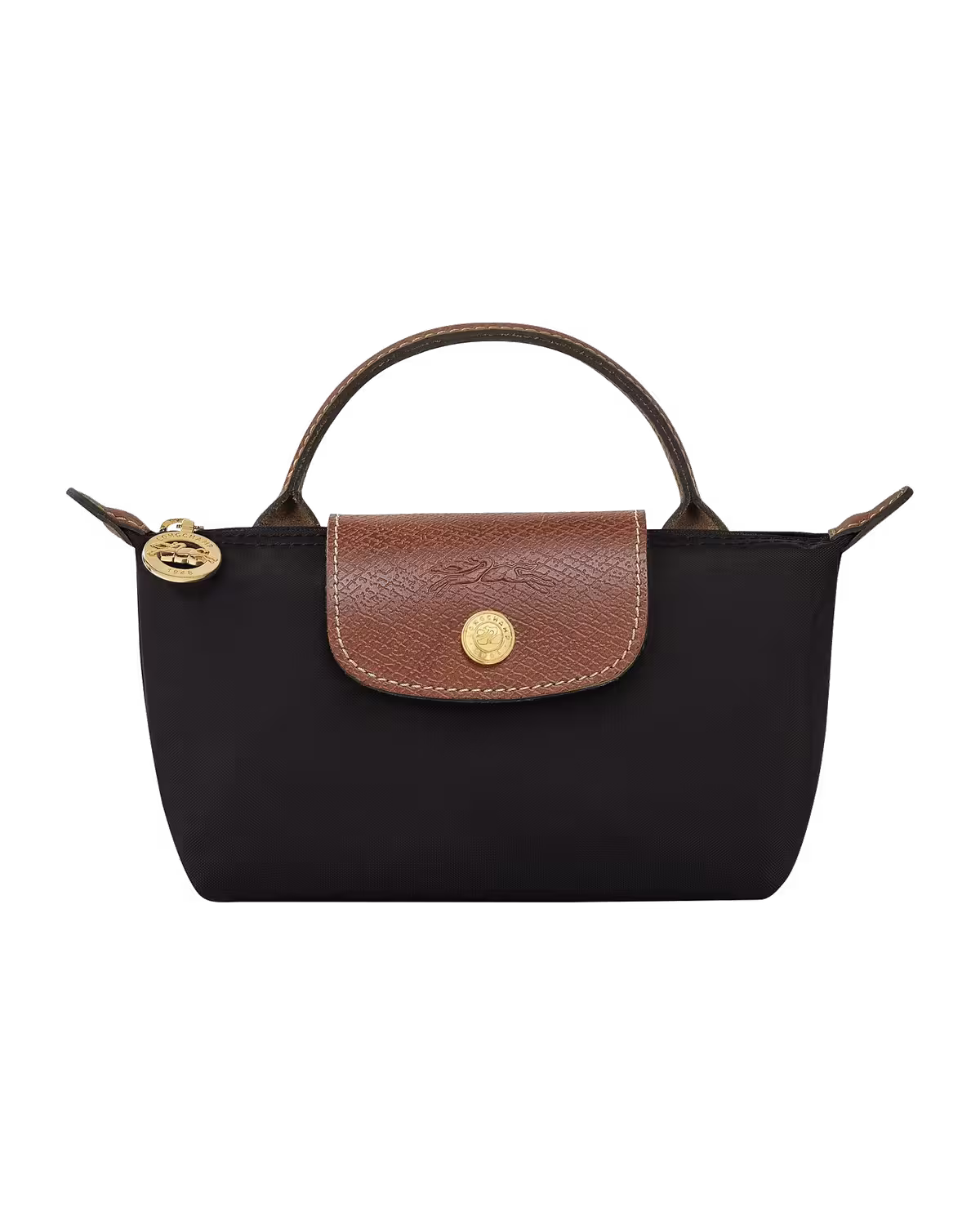 Longchamp Le Pliage Original Clutch Pouch in Black