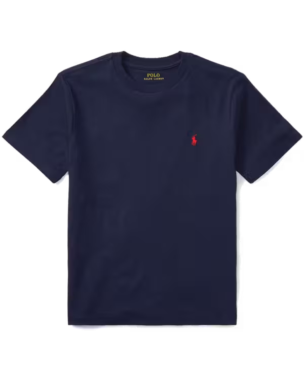 Kids Cotton Jersey Crewneck T-Shirt (8-18 Years)