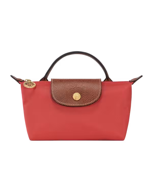 Longchamp Le Pliage Original Pouch in Tomato