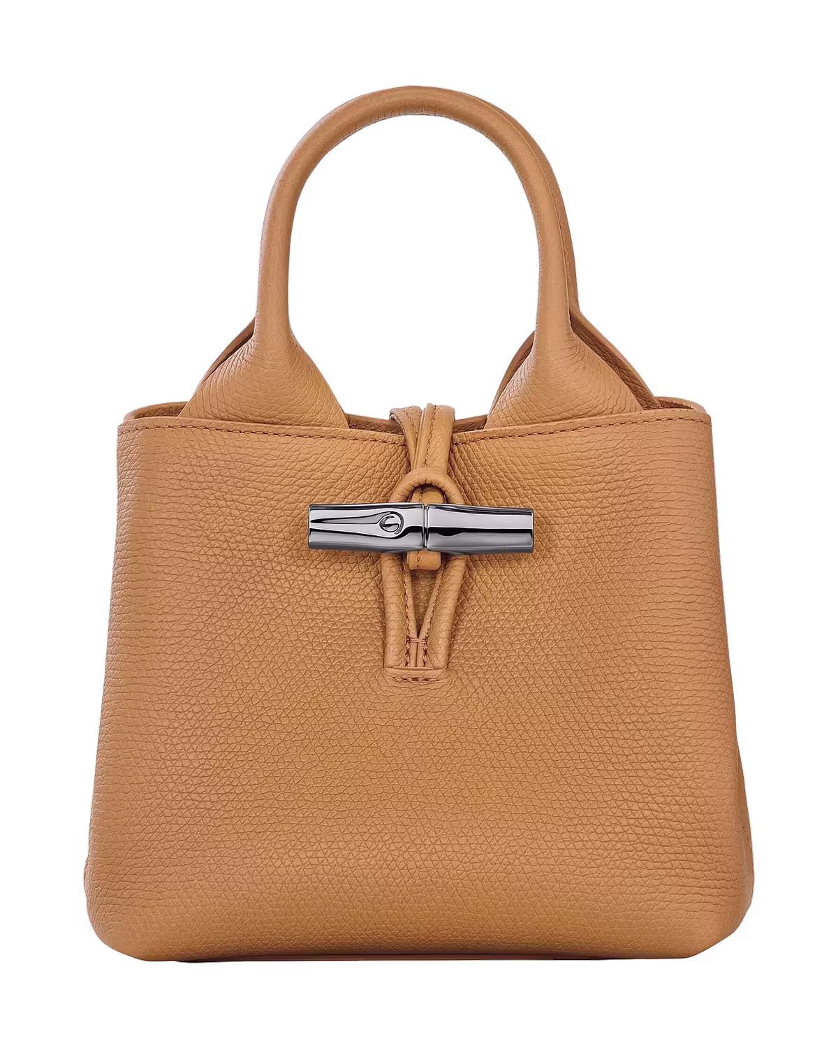 Longchamp Le Roseau Handbag XS in Walnut