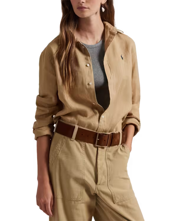 Classic Fit Linen Shirt