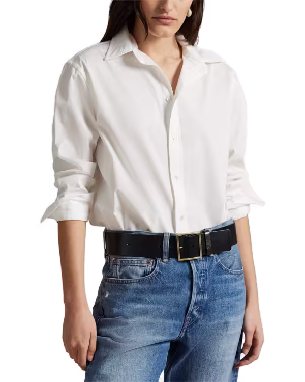 Aboutsize Fit Cotton Shirt