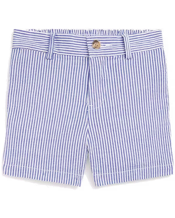 Stretch Cotton Seersucker Short (3-24 Months)