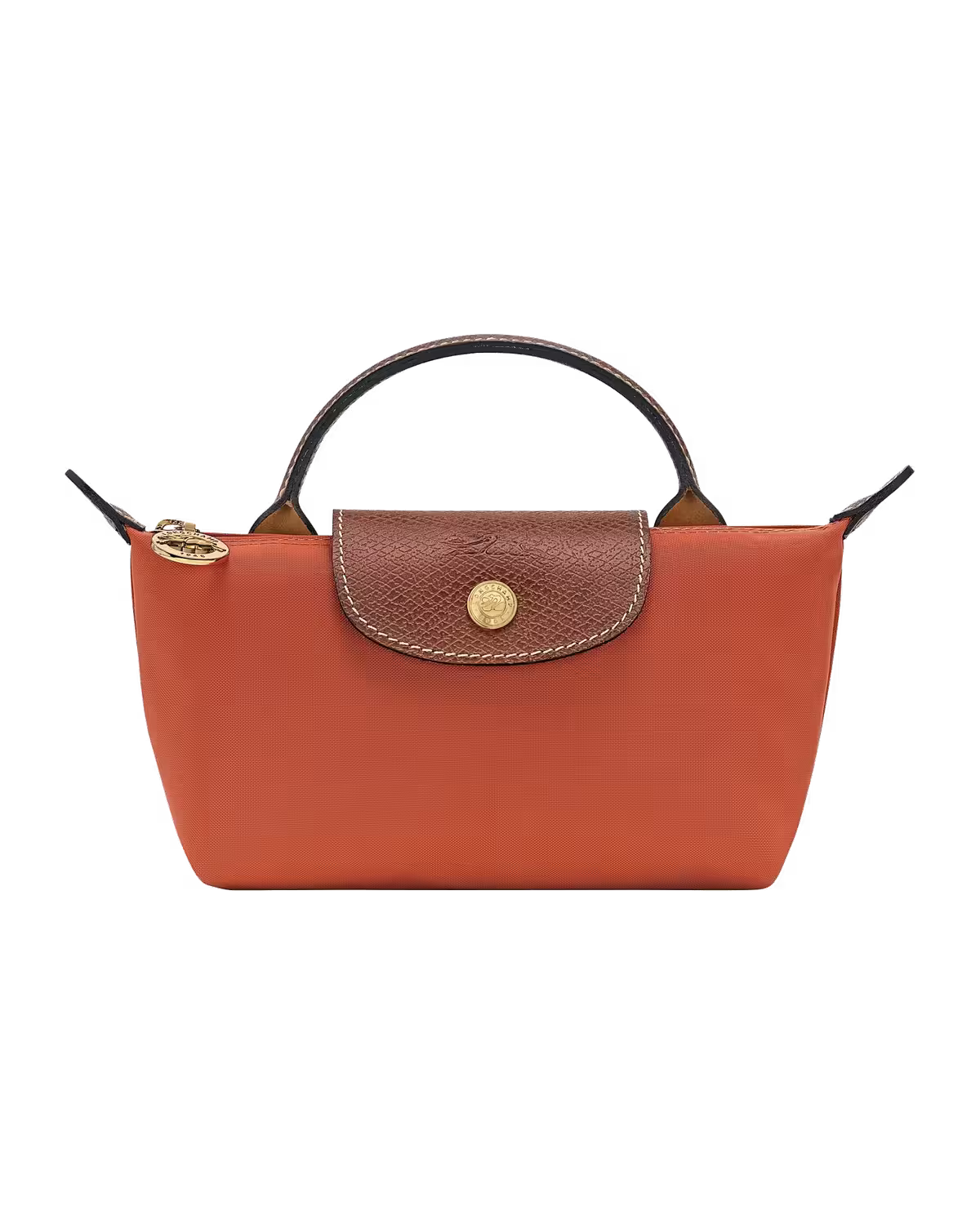 Longchamp Le Pliage Original Pouch in Brick