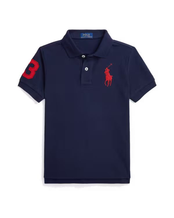 Big Pony Cotton Mesh Polo Shirt (2-7 Years)