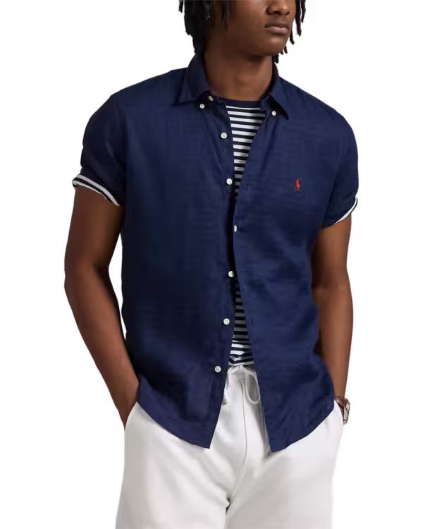 Custom Fit Linen Shirt