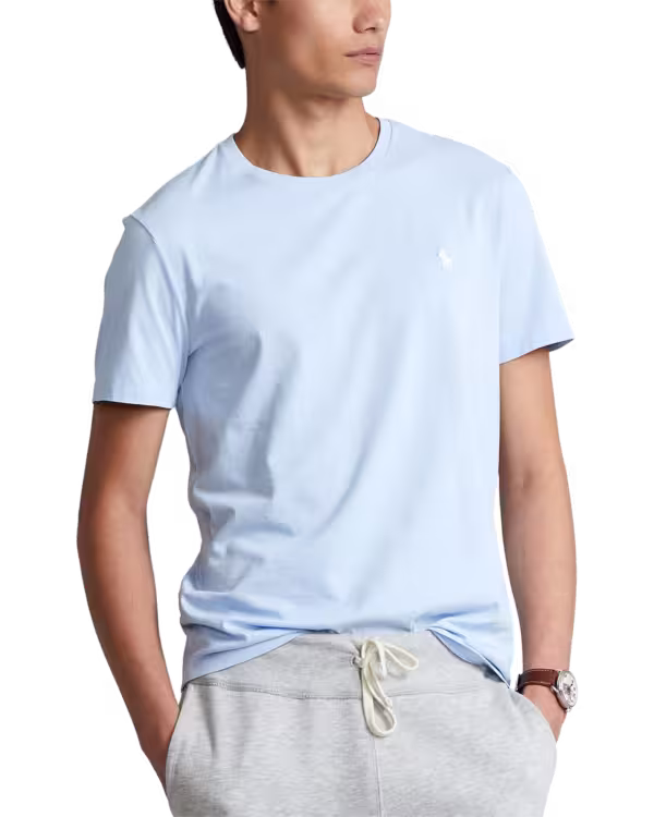 Custom Slim Fit Jersey Crewneck T-Shirt