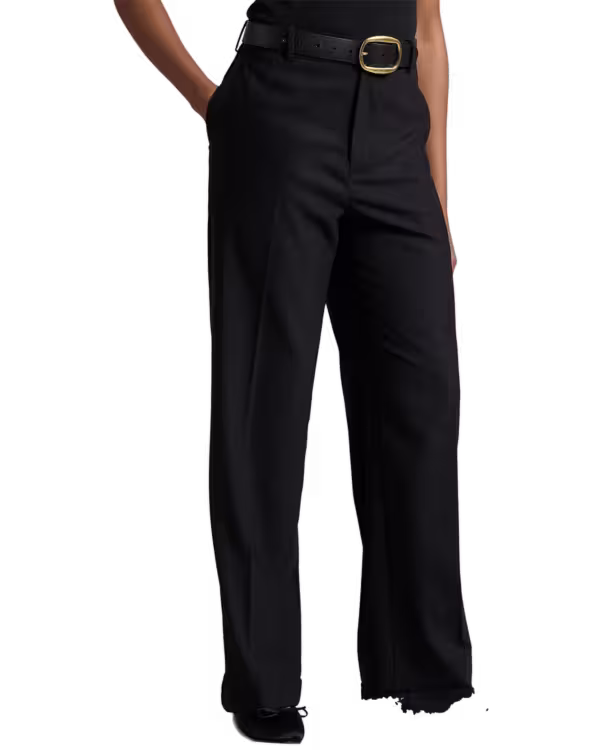 High-Rise Relaxed Straight Pant