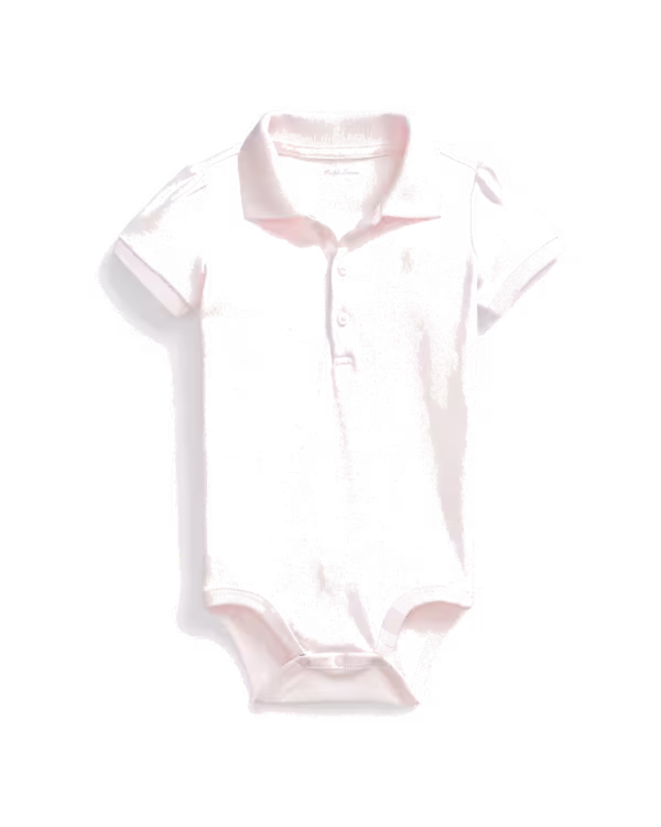 Kids Soft Cotton Polo Bodysuit (3-24 Months)