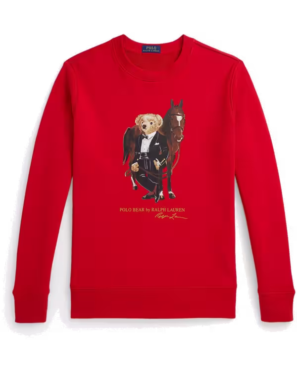 Lunar New Year Polo Bear Sweatshirt (8-20 Years)