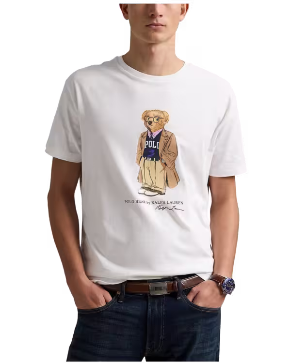 Custom Slim Fit Polo Bear Jersey T-Shirt