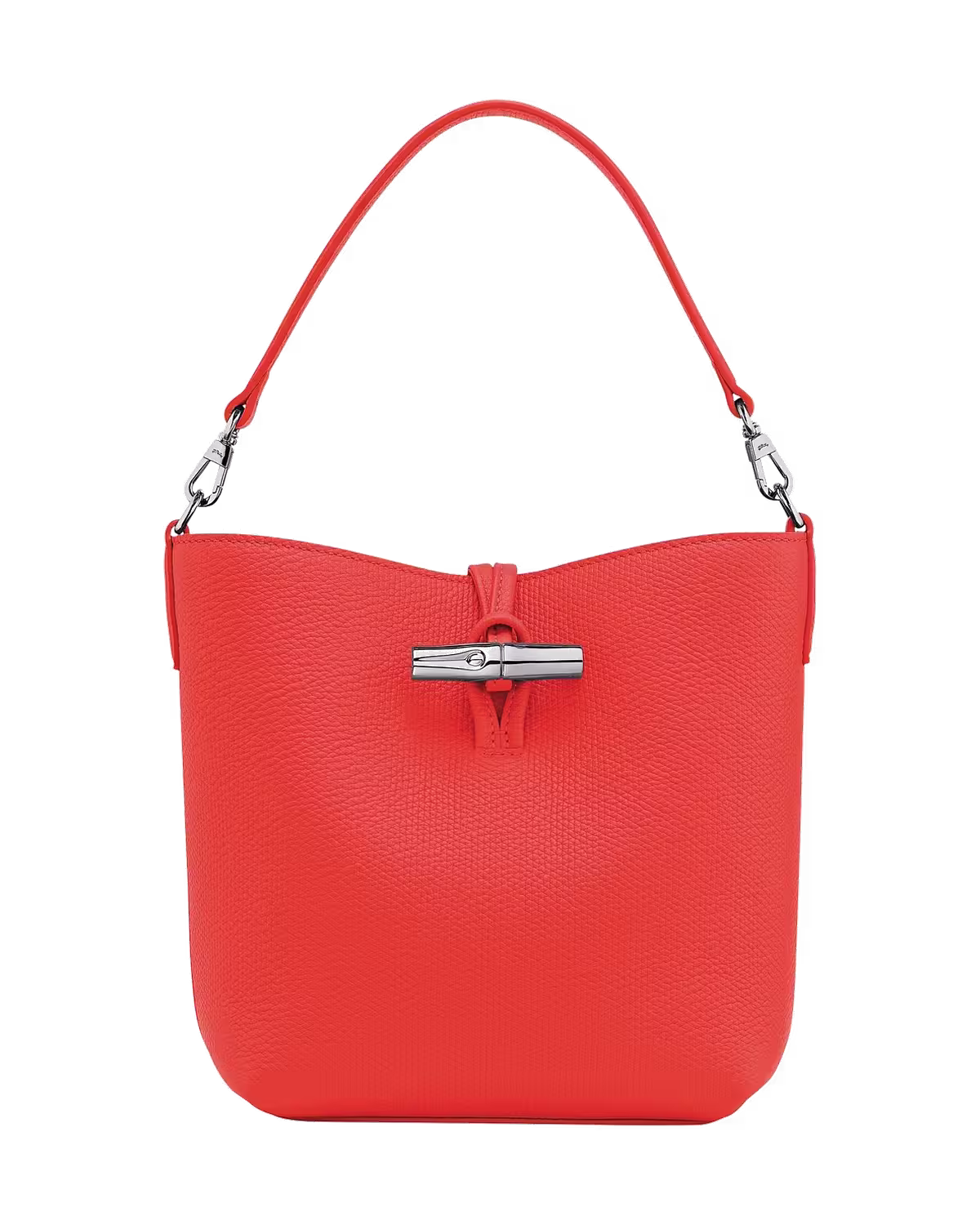 Longchamp Le Roseau Cross body bag in Vermilion