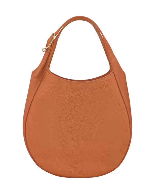 Longchamp Le Foulonné Top handle bag in Amber