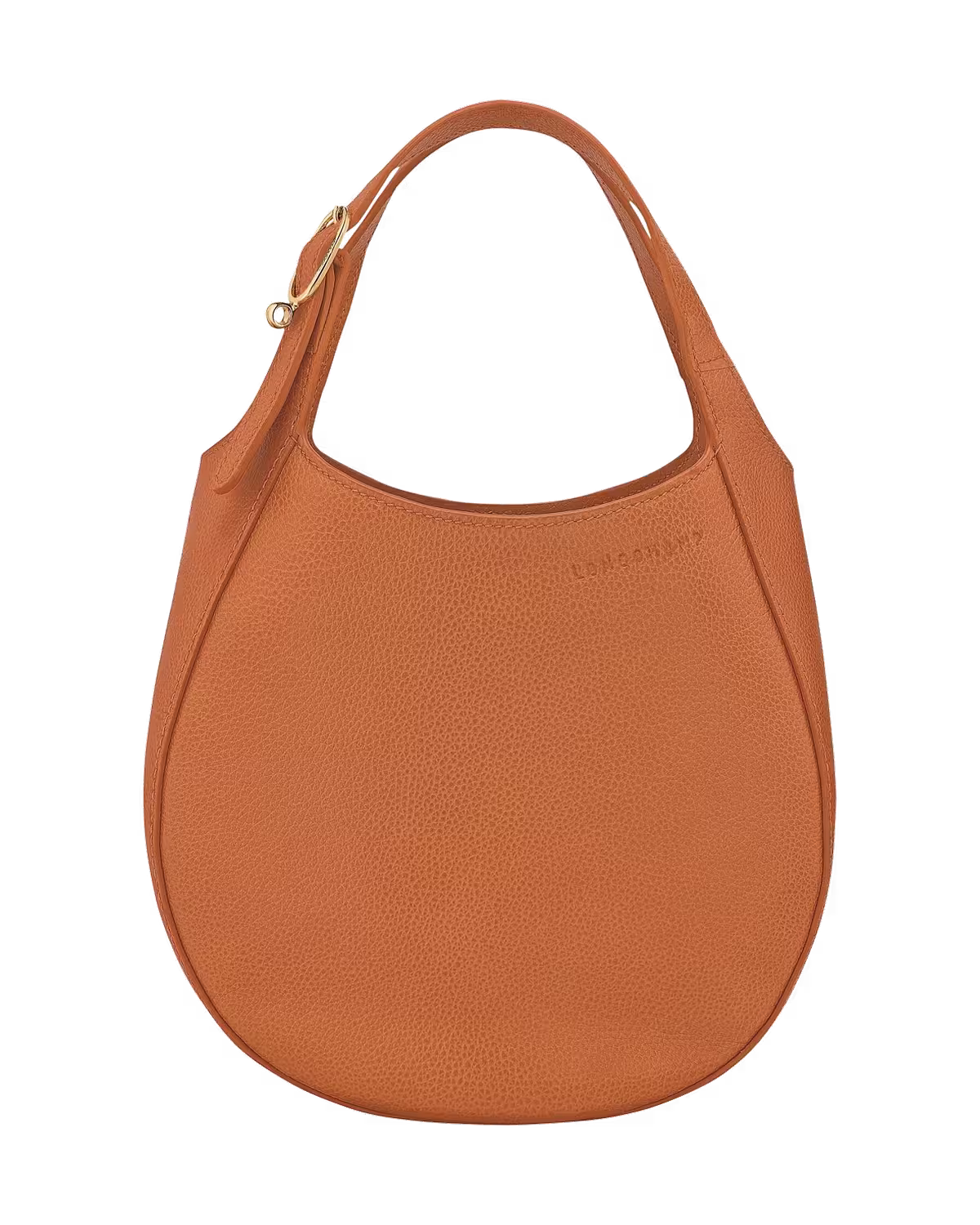 Longchamp Le Foulonné Top handle bag in Amber