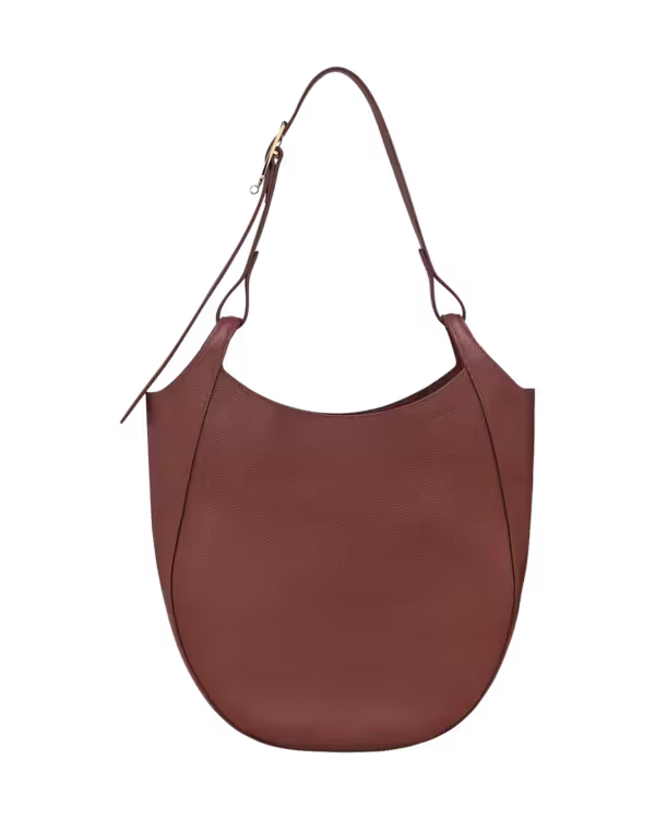 Longchamp Le Foulonné Shoulder bag in Coffee