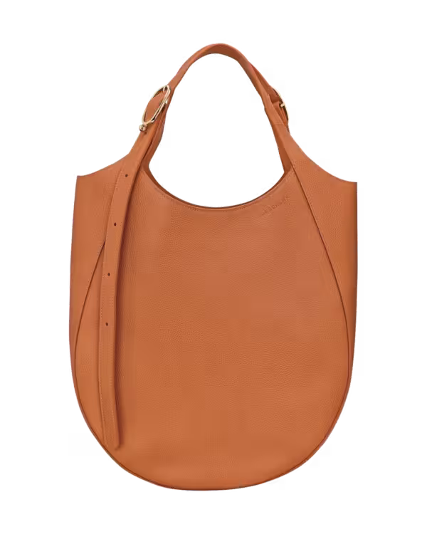 Longchamp Le Foulonné Shoulder bag in Amber