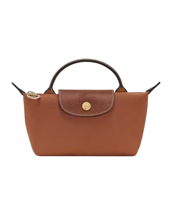 Longchamp Le Pliage Original Pouch in Cognac
