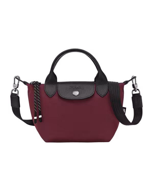 Longchamp Le Pliage Energy Top handle bag in Burgundy