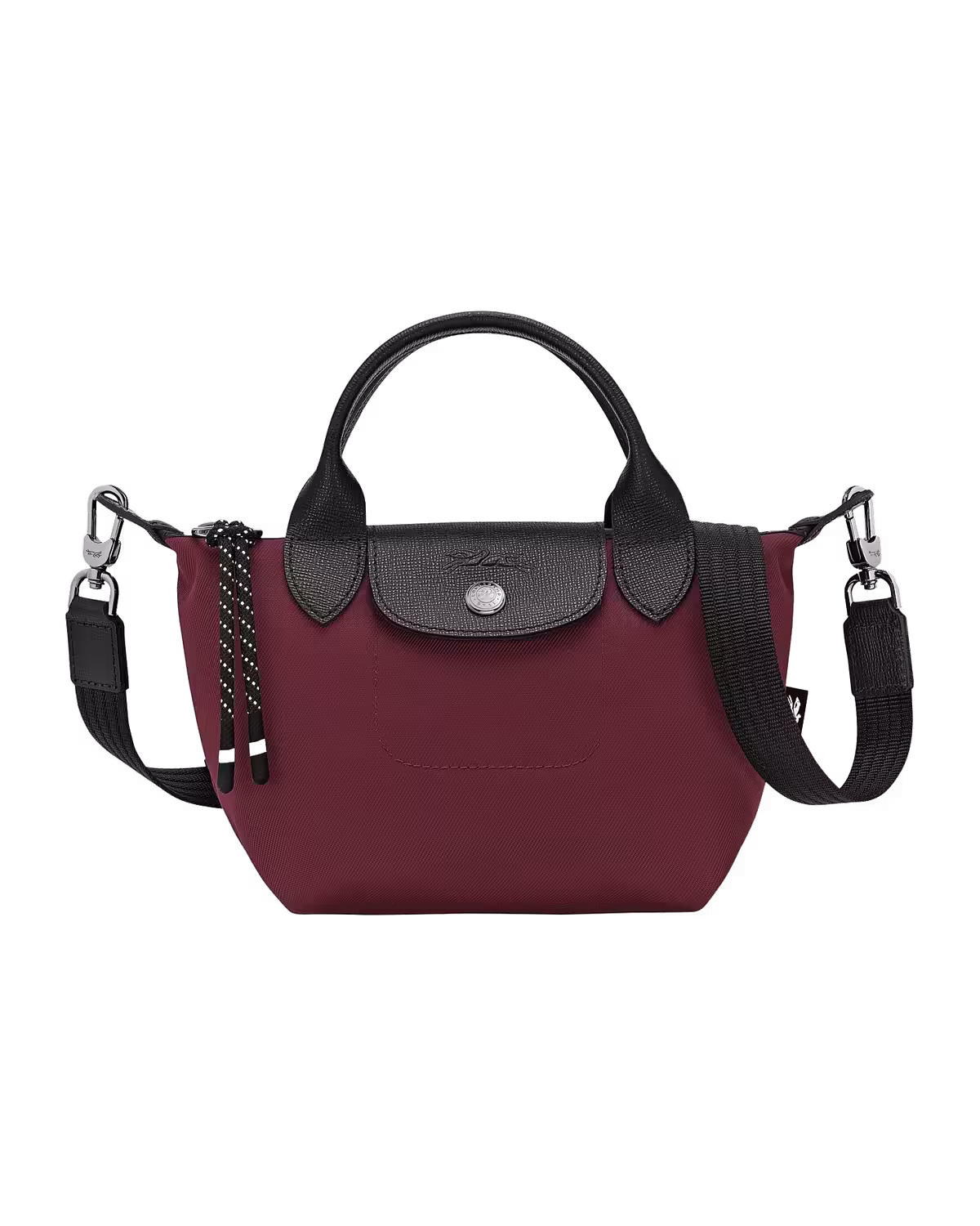 Longchamp Le Pliage Energy Top handle bag in Burgundy