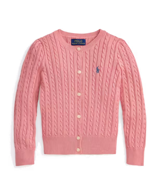 Mini-Cable Cotton Cardigan (2-6.5 Years)
