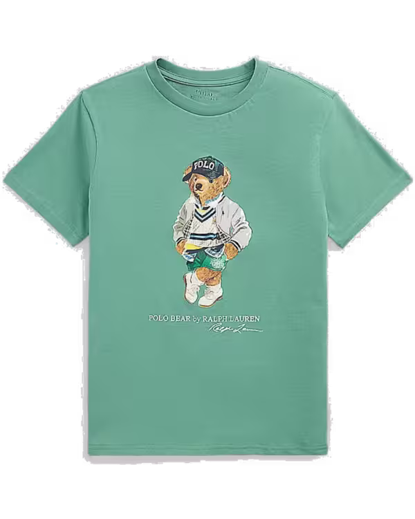 Polo Bear Cotton Jersey Tee (8-20 Years)