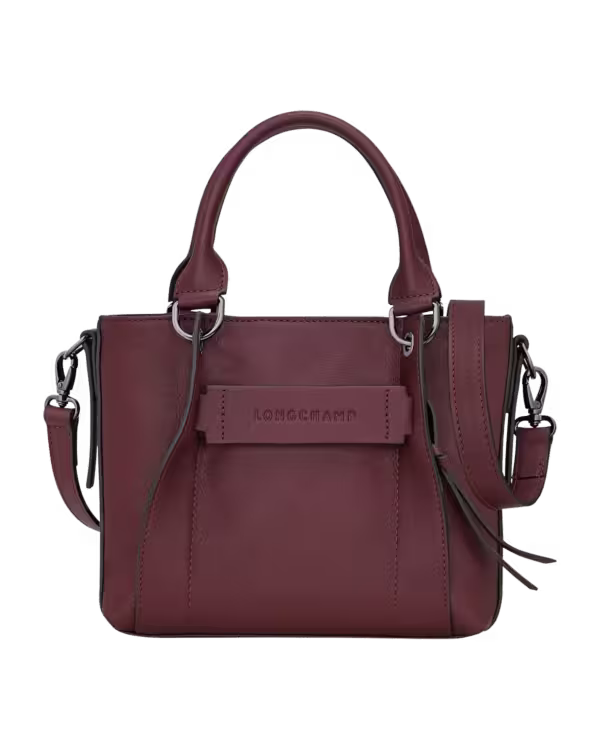 Longchamp Longchamp 3D Top Handle Bag in Burgundy