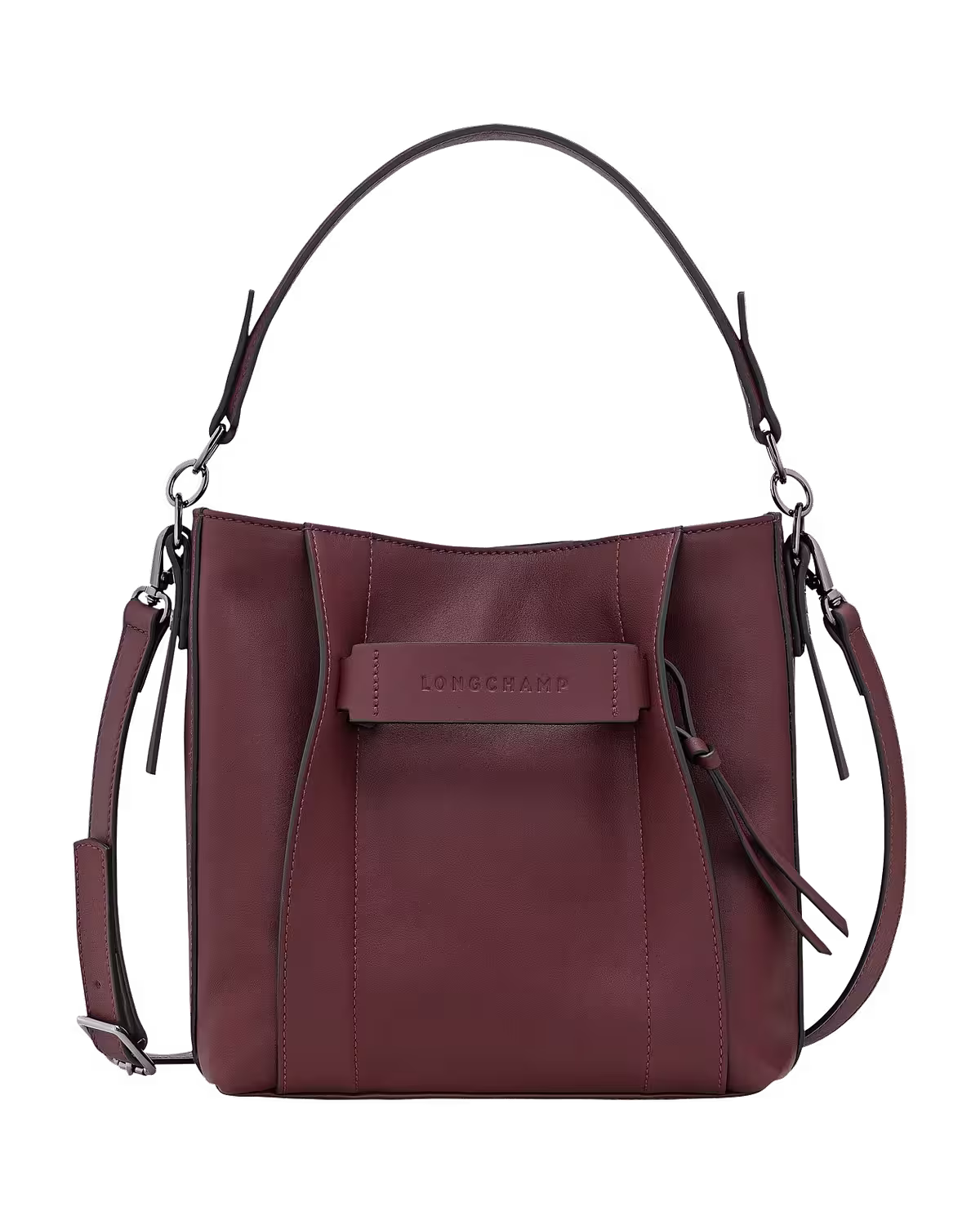 Longchamp Longchamp 3D Crossbody Bag in Burgundy