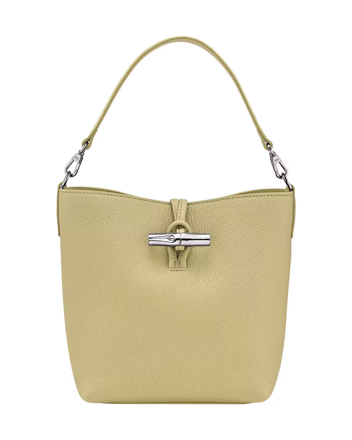 Longchamp Le Roseau Crossbody Bag in Pistachio
