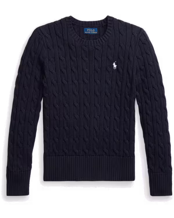 Cable-Knit Cotton Sweater (7-16 Years)