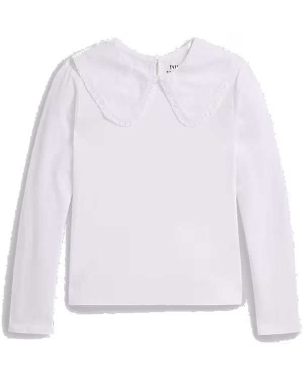 Ruffled Cotton Jersey Tee (7-16 Years)