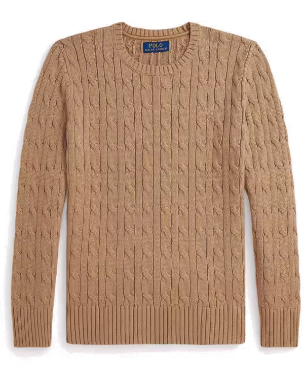 Cable-Knit Cotton Sweater (8-20 Years)