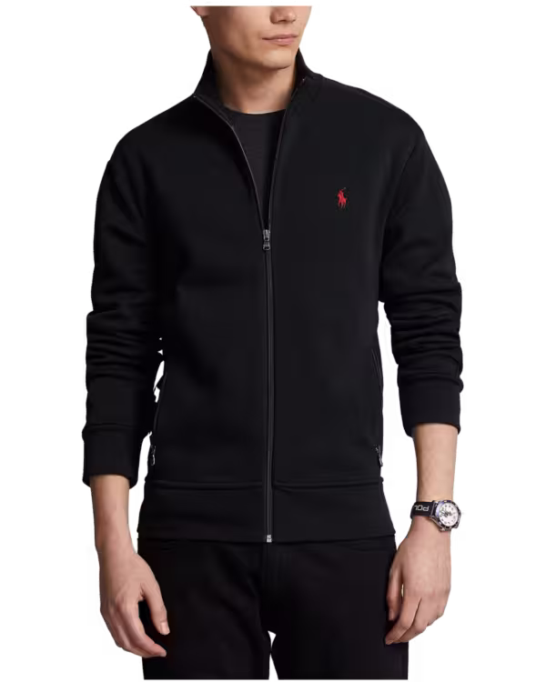 Double-Knit Track Jacket