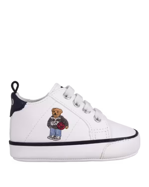 Kids Quilton Bear Gore High Tops Sneaker