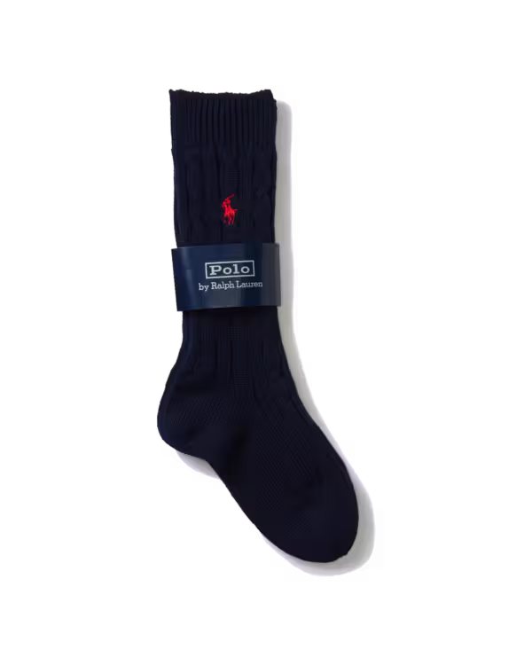 Cable Crew Cotton Sock