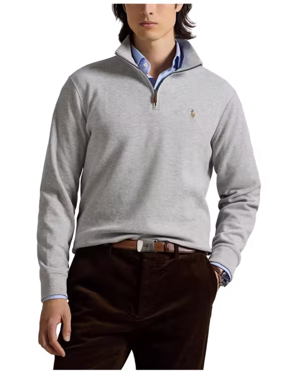 Estate-Rib Quarter-Zip Pullover