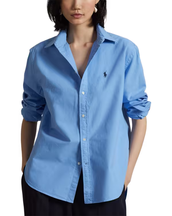 Aboutsize Fit Cotton Oxford Shirt