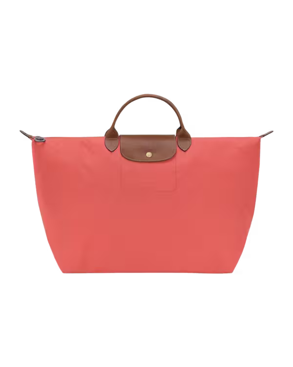 Longchamp Le Pliage Original Travel L in Strawberry