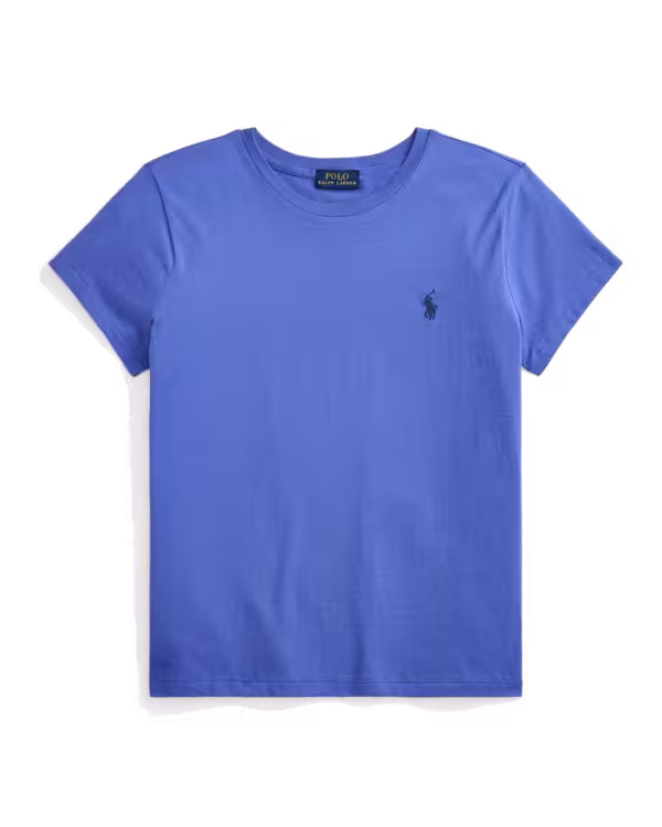 Classic Fit Cotton Jersey Crewneck Tee