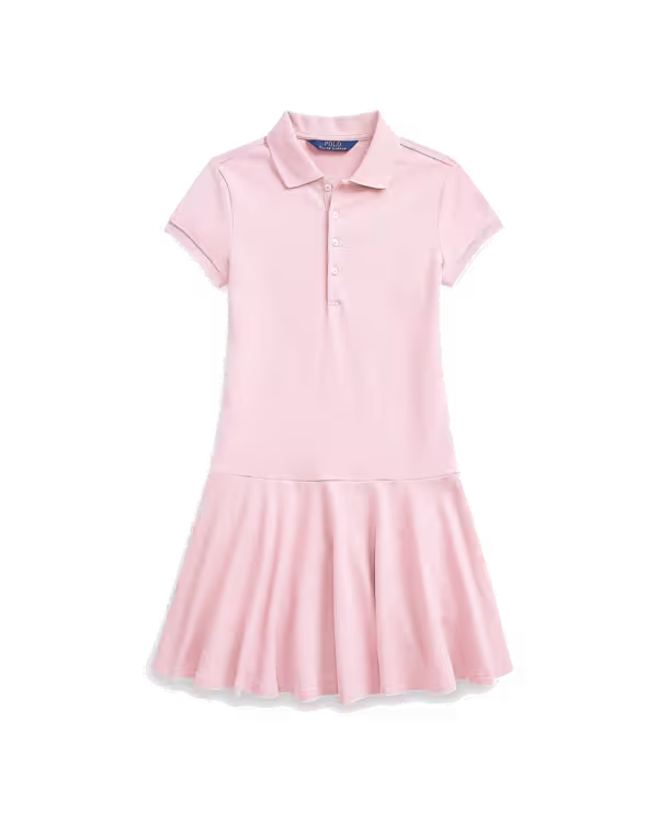 Short-Sleeve Polo Dress (7-16 Years)