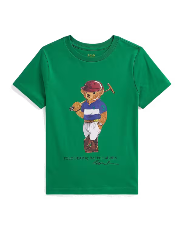 Polo Bear Cotton Jersey T-Shirt (2-7 Years)