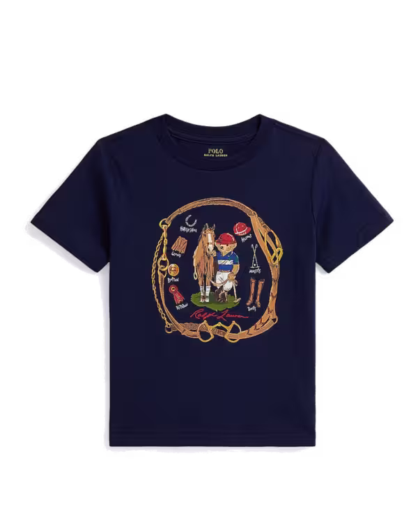 Polo Bear Cotton Jersey T-Shirt (2-7 Years)