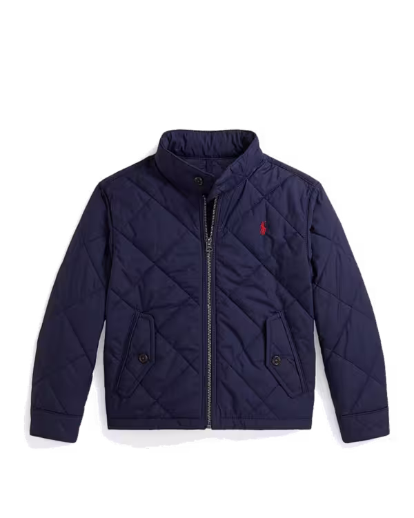 Quilted Mockneck Jacket (2-7 Years)